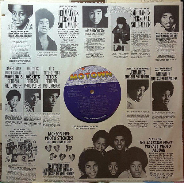 Jackson 5ive* : Skywriter (LP, Album)