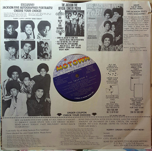 Jackson 5ive* : Skywriter (LP, Album)