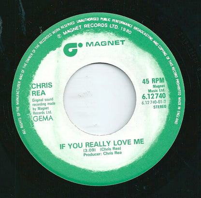 Chris Rea : Tennis (7", Single)