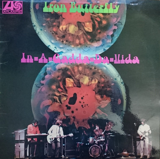 Iron Butterfly : In-A-Gadda-Da-Vida (LP, Album, RE)