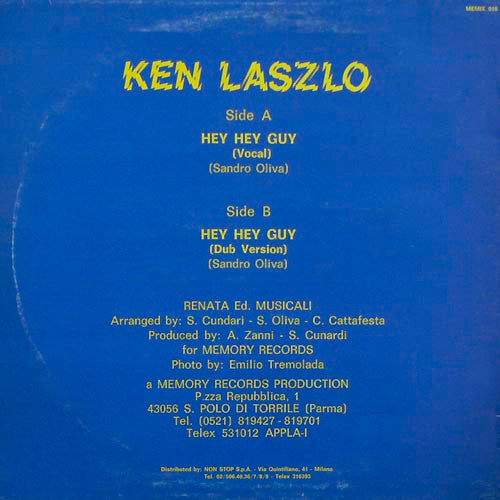 Ken Laszlo : Hey Hey Guy (12")
