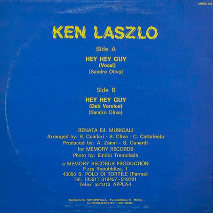 Ken Laszlo : Hey Hey Guy (12")