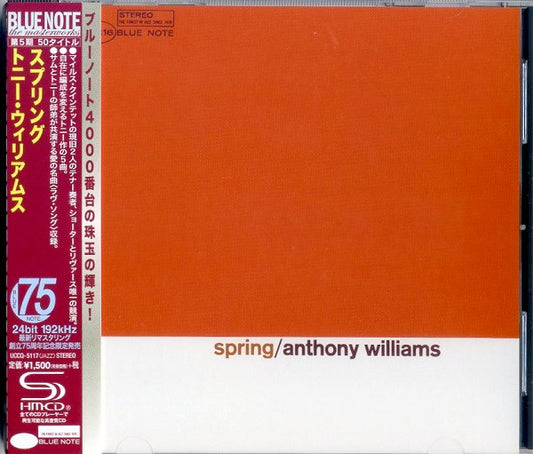 Anthony Williams : Spring (CD, Album, Ltd, RE, RM, SHM)