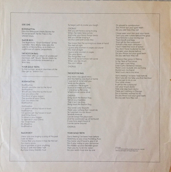 Steely Dan : Countdown To Ecstasy (LP, Album)