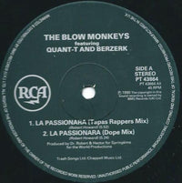 The Blow Monkeys Featuring Quan-T And Berzerk (11) : La Passionara (12", Single)