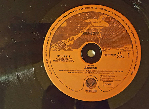 Genesis : Abacab (LP, Album, Club)
