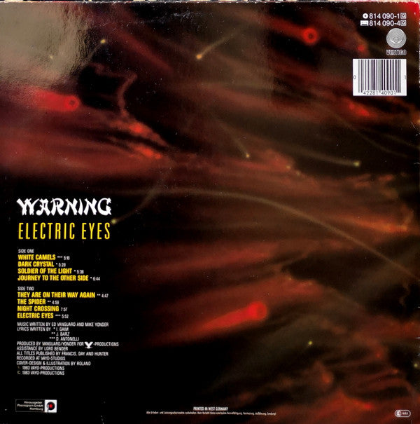 Warning (2) : Electric Eyes (LP, Album)