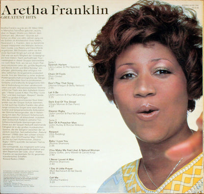 Aretha Franklin : Greatest Hits (LP, Comp)