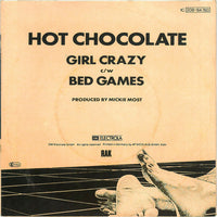 Hot Chocolate : Girl Crazy (7", Single)