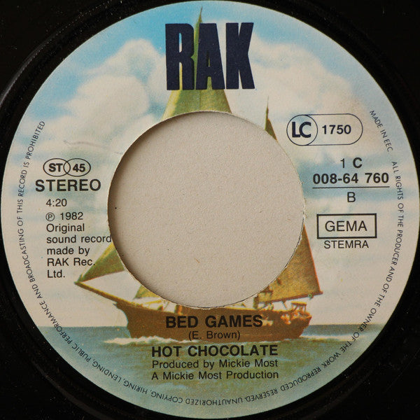 Hot Chocolate : Girl Crazy (7", Single)