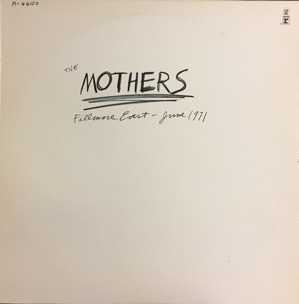 The Mothers : Fillmore East June 1971 (LP, Album, RE)