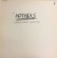 The Mothers : Fillmore East June 1971 (LP, Album, RE)