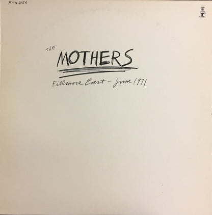The Mothers : Fillmore East June 1971 (LP, Album, RE)