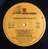 The Mothers : Fillmore East June 1971 (LP, Album, RE)