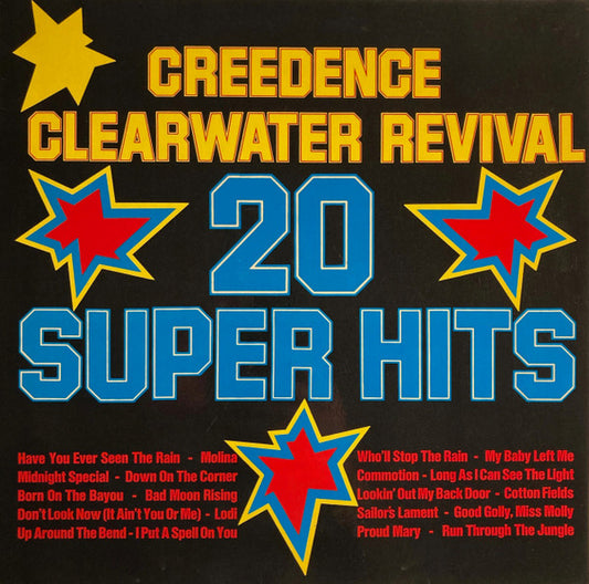 Creedence Clearwater Revival : 20 Super Hits (LP, Comp)