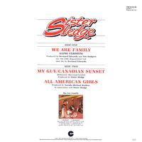 Sister Sledge : We Are Family (Long Version) (1984 Mix By Bernard Edwards) (12")
