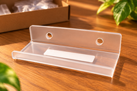 Acryl LP Wandhouders – Set van 6 Stuks