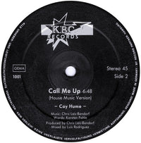 Cay Hume : Call Me Up (12")