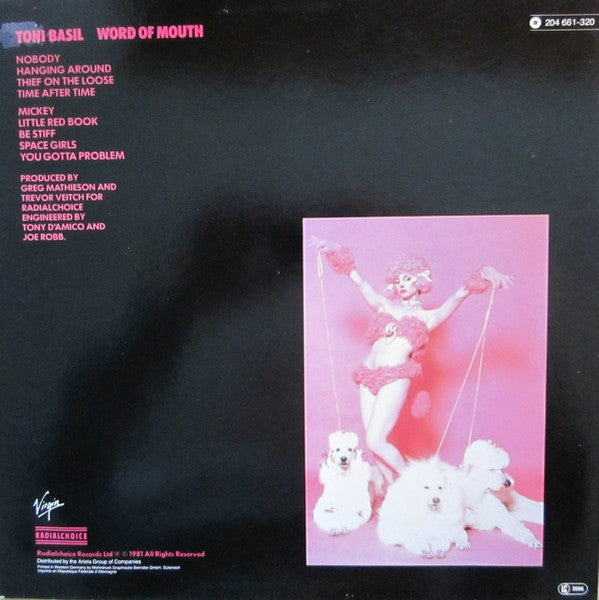Toni Basil : Word Of Mouth (LP, Album)