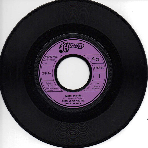 Jimmy Seven And His Heavy Heaven : Merci Mamie (7", Single)