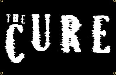 The Cure Band Muur Vlag