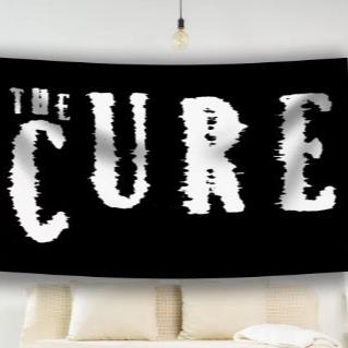 The Cure Band Muur Vlag