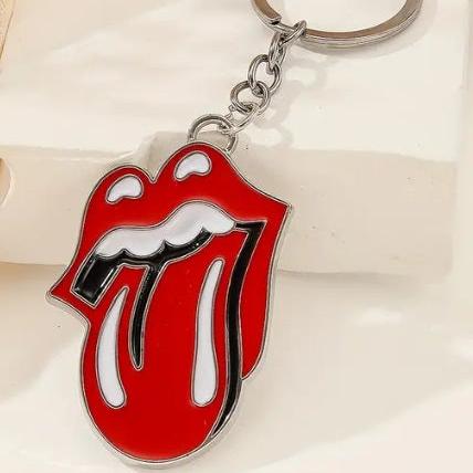 Rolling Stones Tongue Sleutelhanger