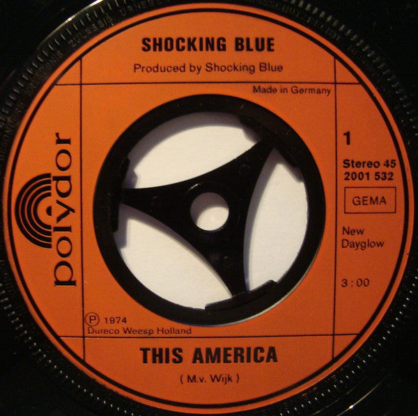 Shocking Blue : This America (7", Single)