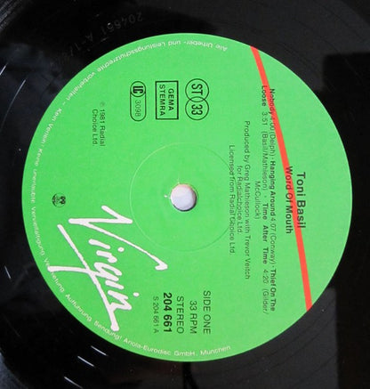 Toni Basil : Word Of Mouth (LP, Album)