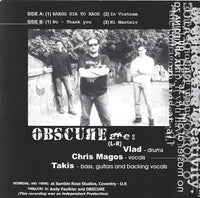 Obscure (17) : Global Obscurity (7", EP, Ltd, Bla)