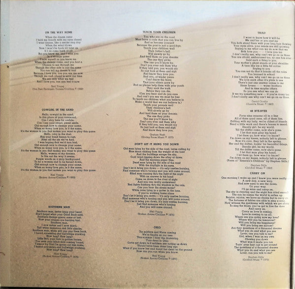Crosby, Stills, Nash & Young : 4 Way Street (2xLP, Album, RE, Gat)