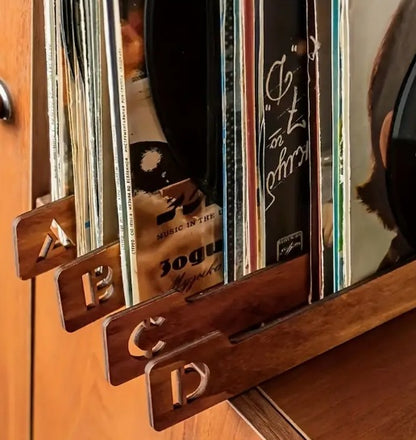 Acrylic LP Wall Holders. Hanging System