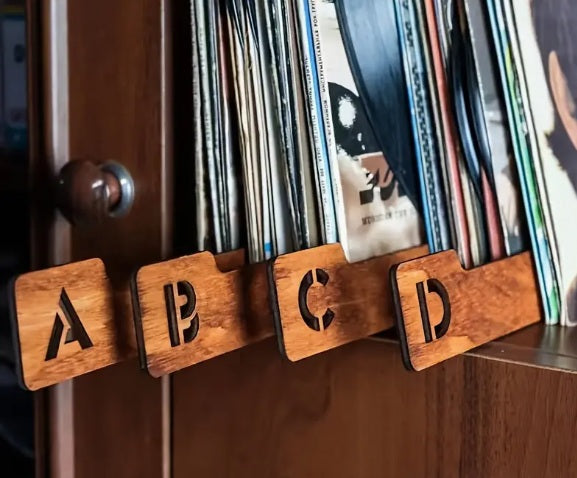 Acrylic LP Wall Holders. Hanging System