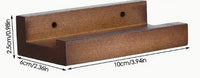 Houten LP Houder voor aan de muur. Ophangsysteem.
