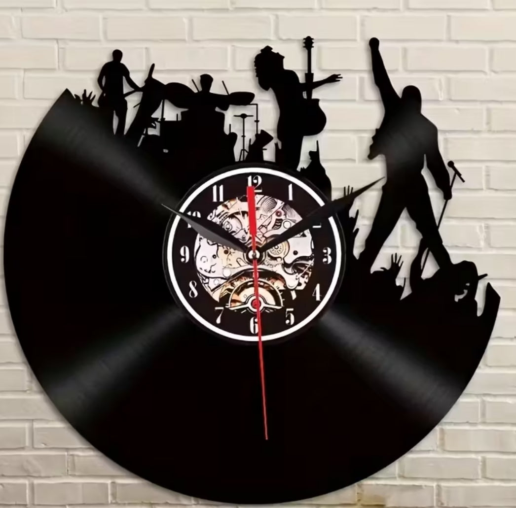 Vintage Vinyl Wandklok