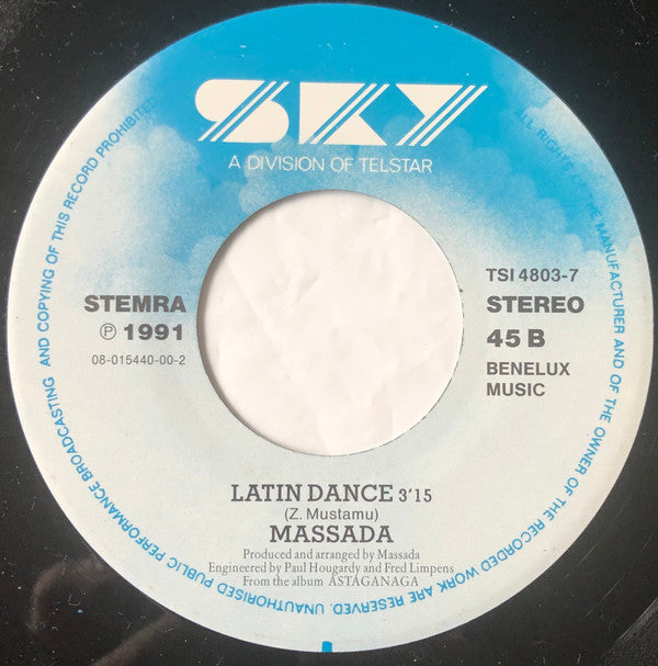 Massada (2) : Arumbai / Latin Dance (7", Single)