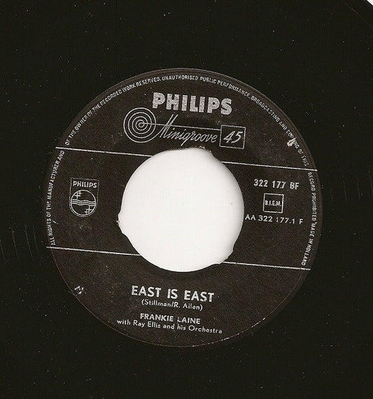 Frankie Laine With Ray Ellis And His Orchestra : East Is East (7")