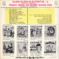 Teddy, Henk En René Scholten : Klein Klein Kleutertje 2 (7", EP, Mono)
