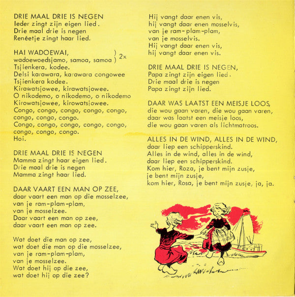 Teddy, Henk En René Scholten : Klein Klein Kleutertje 2 (7", EP, Mono)