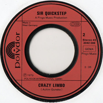 Sir Quickstep : Dance For Two (7", Single)