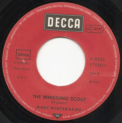Marc Winter Band : The Whistling Scout (7", Single)