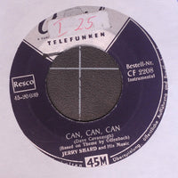 Jerry Shard & His Music : Hot Lips / Can, Can, Can (7", Single)