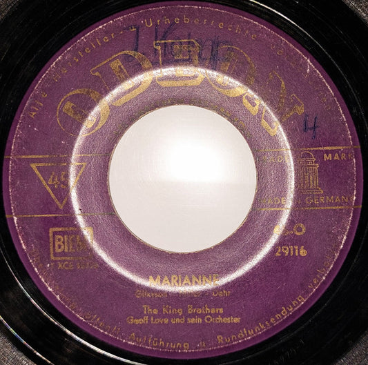 The King Brothers : Marianne / Little By Little (7")