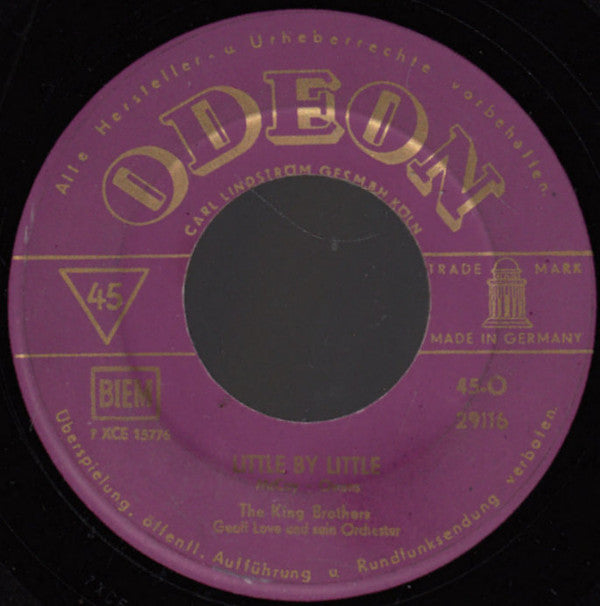 The King Brothers : Marianne / Little By Little (7")