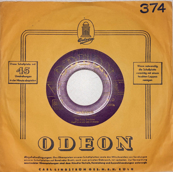 The King Brothers : Marianne / Little By Little (7")