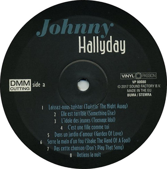 Johnny Hallyday : Johnny A L'Olympia (LP, Album, RE, RM)