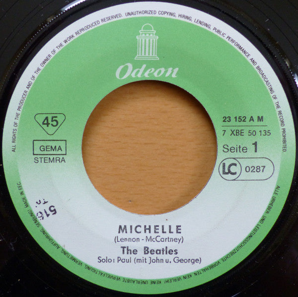 The Beatles : Michelle / Girl (7", Single, RE)