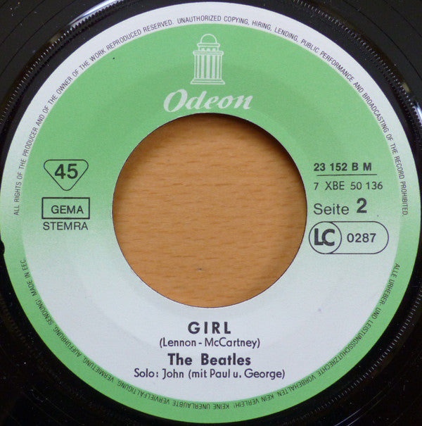 The Beatles : Michelle / Girl (7", Single, RE)