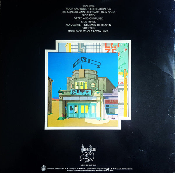 Led Zeppelin : The Soundtrack From The Film "The Song Remains The Same" (2xLP, Album, Gat)