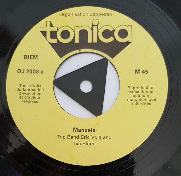 Ferry Jools and the Big-Band Eryk Sowa / Top Band Eric Vola and his Stars : Telefon Aus Paris / Manuela (Flexi, 7")